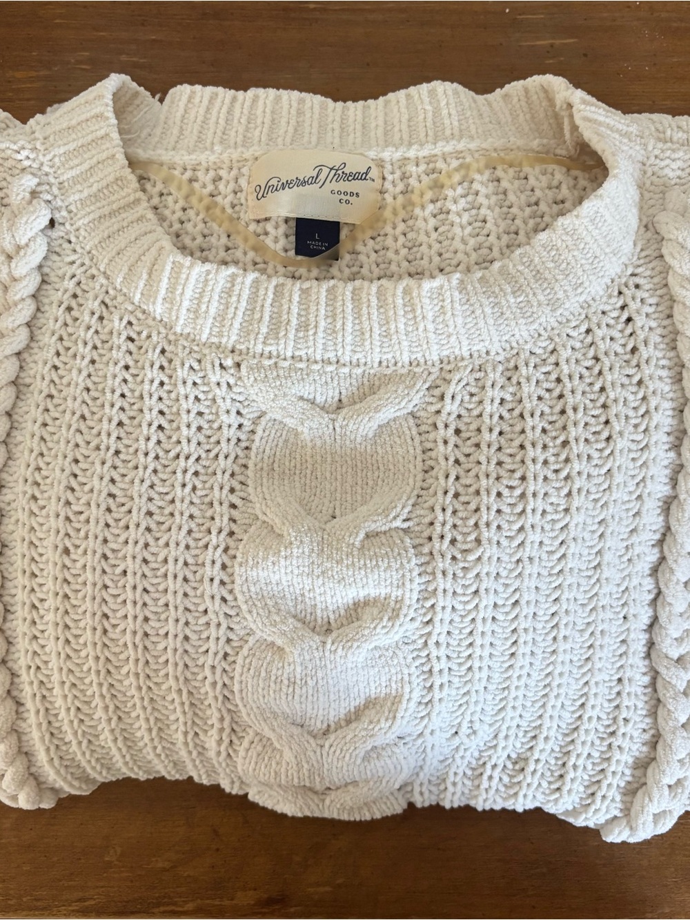 Cable Knit Fall Sweater